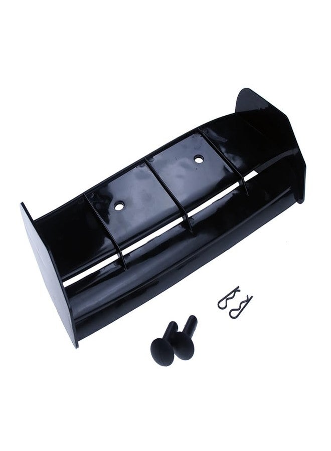 FLMLF Nylon Crash-Proof Rear Wing Set Tail Wing Spoiler Black for 1/5 Scale Rc Car HPI ROFUN BAHA ROVAN KM Baja 5B SS Buggy Truck Parts - Image 3